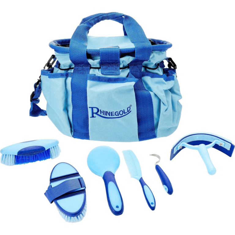 Rhinegold baby blue grooming bag